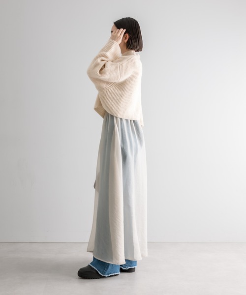 セール】【サイズ展開あり】シアーベアキャミワンピース