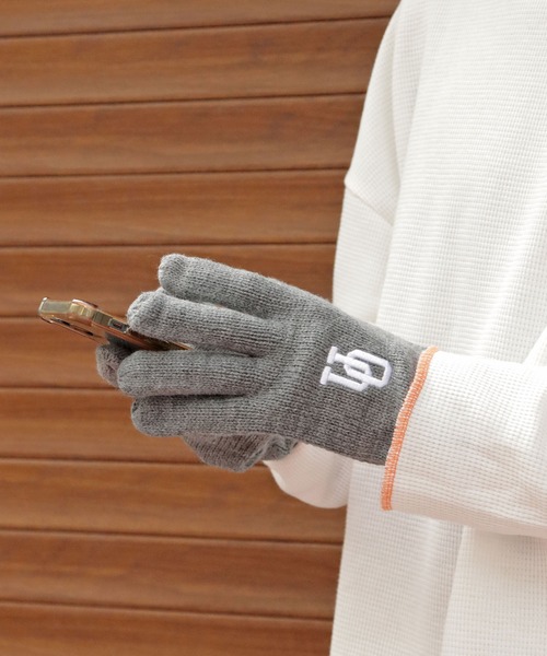 UNIVERSAL OVERALL/ユニバーサルオーバーオール 刺繍ニットグローブ