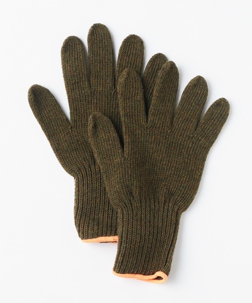 WHIMSIC（ウィムジック）の「【UNISEX】ストリングニットグローブ フルフィンガー（手袋・メンズ・グレー/チャコールグレー/オリーブ/パープル/ベージュ・FREE）」の13枚目の写真