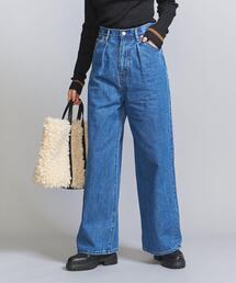 BEAUTY&YOUTH UNITED ARROWS | タックフレア デニムパンツ -ウォッシャブル-(デニムパンツ)