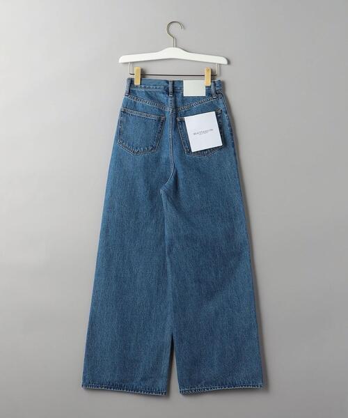 BEAUTY&YOUTH UNITED ARROWS（ビューティーアンドユースユナイテッドアローズ）の「タックフレア デニムパンツ -ウォッシャブル-（デニムパンツ・レディース・ブラック/コバルトブルー・S/M）」の8枚目の写真