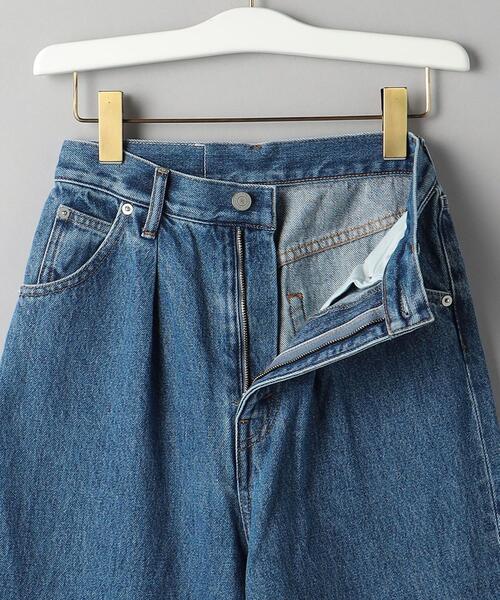 BEAUTY&YOUTH UNITED ARROWS（ビューティーアンドユースユナイテッドアローズ）の「タックフレア デニムパンツ -ウォッシャブル-（デニムパンツ・レディース・ブラック/コバルトブルー・S/M）」の13枚目の写真