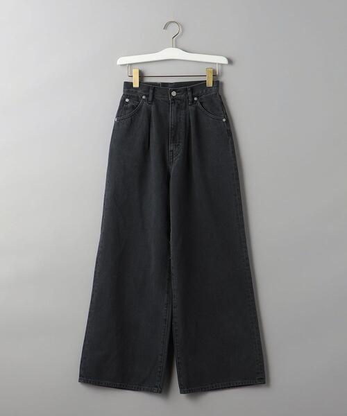 BEAUTY&YOUTH UNITED ARROWS（ビューティーアンドユースユナイテッドアローズ）の「タックフレア デニムパンツ -ウォッシャブル-（デニムパンツ・レディース・ブラック/コバルトブルー・S/M）」の20枚目の写真