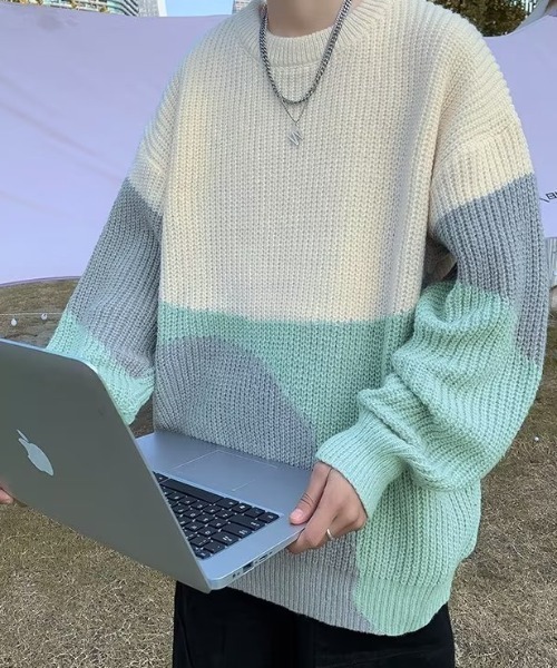 セール】マルチカラーニット（ニット/セーター）｜MGV（エムジーヴィー