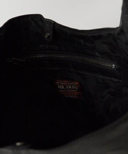 MR.OLIVE（ミスターオリーブ）の「MR.OLIVE/ミスターオリーブ WATER PROOF LIGHT LEATHER / ECO TOTE トートバック 2026新作　再入荷（トートバッグ・メンズ・ブラック・FREE）」の13枚目の写真