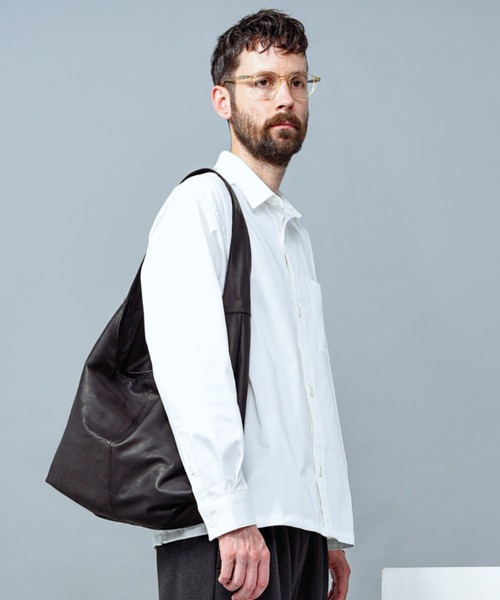 MR.OLIVE（ミスターオリーブ）の「MR.OLIVE/ミスターオリーブ WATER PROOF LIGHT LEATHER / ECO TOTE トートバック 2026新作　再入荷（トートバッグ・メンズ・ブラック・FREE）」の5枚目の写真