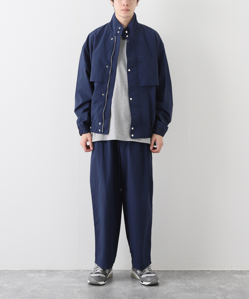 JOURNAL STANDARD（ジャーナルスタンダード）の「【DRESS×JOURNAL STANDARD】別注 JUMBO NYLON JUMPER（ブルゾン・メンズ・チャコールグレー/ネイビー・FREE）」の3枚目の写真