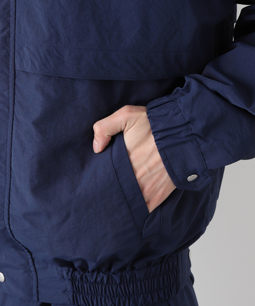 JOURNAL STANDARD（ジャーナルスタンダード）の「【DRESS×JOURNAL STANDARD】別注 JUMBO NYLON JUMPER（ブルゾン・メンズ・チャコールグレー/ネイビー・FREE）」の14枚目の写真