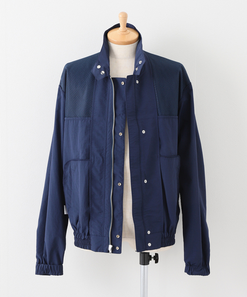 JOURNAL STANDARD（ジャーナルスタンダード）の「【DRESS×JOURNAL STANDARD】別注 JUMBO NYLON JUMPER（ブルゾン・メンズ・チャコールグレー/ネイビー・FREE）」の18枚目の写真
