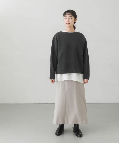 かぐれ（カグレ）の「ヘリンボーンボックスタックスカート（スカート