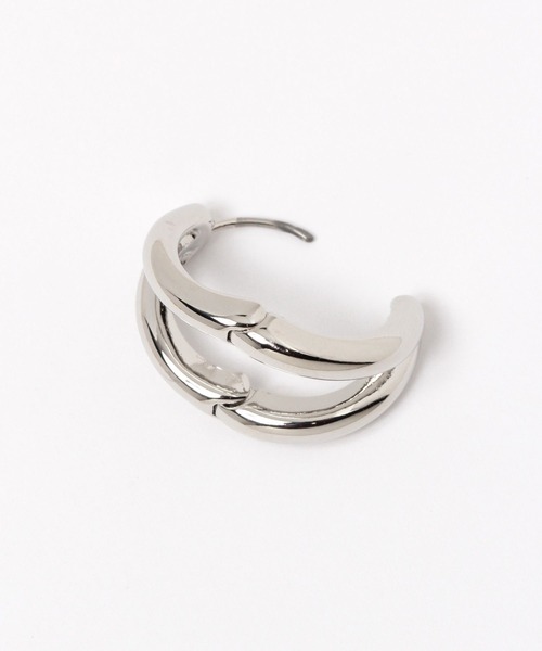 LAKOLE(ラコレ)の「ダブルワンタッチピアス / 174927(ピアス(両耳用)・レディース・その他1/その他2・FREE)」の4枚目の写真