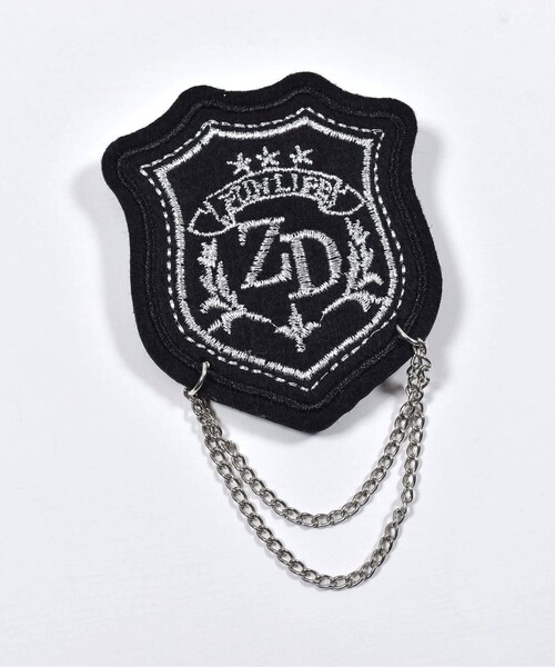 ZIDDY(ジディ)の「【 ニコ☆プチ 掲載 】チェーン ワッペン 付き テーラード ジャケット (130~160cm)(テーラードジャケット・キッズ・ブラック・130/140/150/160)」の22枚目の写真