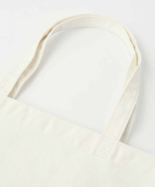 X-girl（エックスガール）の「LINE OVAL LOGO TOTE BAG（トートバッグ・レディース・ブラック/ホワイト/ピンク・ONE SIZE）」の9枚目の写真