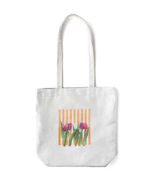 Casselini(キャセリーニ)の「Casselini(キャセリーニ)メタリックフラワープリントバッグ(トートバッグ・レディース・シルバー/グリーン/ブルー・FREE)」の15枚目の写真