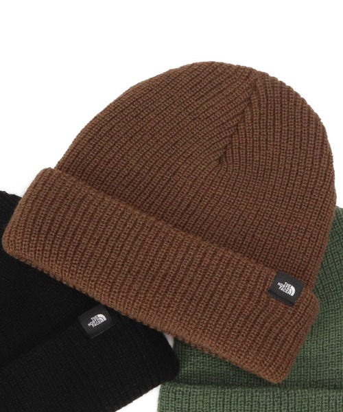 THE NORTH FACE（ザノースフェイス）の「ノースフェイス ニット帽 カフニット 折り返しリブ（ニットキャップ/ビーニー・メンズ・ブラウン/カーキ/ブラック・FREE）」の2枚目の写真