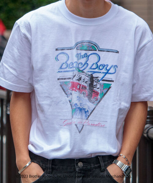 GOOD ROCK SPEED（グッドロックスピード）の「【GOOD ROCK SPEED/グッドロックスピード】SUMMER バンドTシャツ バンT（Tシャツ/カットソー・メンズ・ホワイト系その他/ライトグレー/ホワイト系その他2・M/L）」の9枚目の写真