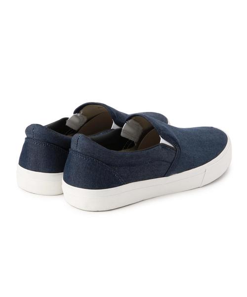 BEAUTY&YOUTH UNITED ARROWS（ビューティーアンドユースユナイテッドアローズ）の「BY ライトオンス デニム スリッポン◆（スニーカー・メンズ・ネイビー/コバルトブルー・25cm(0)/27cm(2)/28cm(3)/26cm(1)）」の6枚目の写真