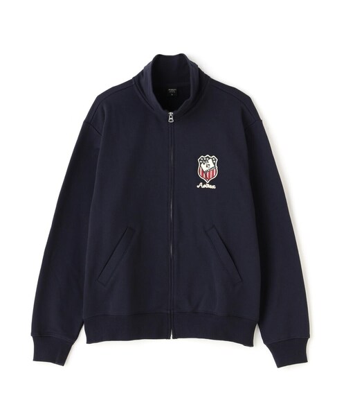 AVIREX(アヴィレックス)の「STAND ZIP NAVAL PATCH / スタンド ジップ ナバル パッチ / AVIREX / アヴィレックス(ジャージ・メンズ・ネイビー/オレンジ/その他5/オリーブ系・L/M/2XL/XL)」の6枚目の写真