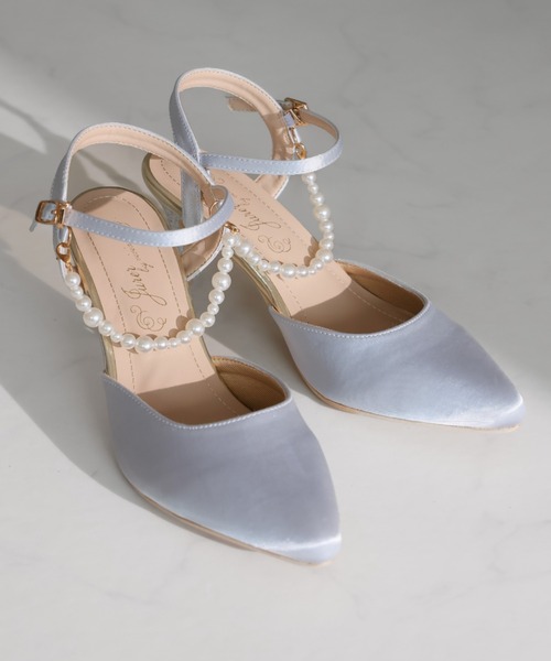 jurer（ジュレ）の「2WAYサテンパールストラップパンプス（パンプス・レディース・ブラック/シルバー/ベージュ・S/M/L/LL）」の16枚目の写真