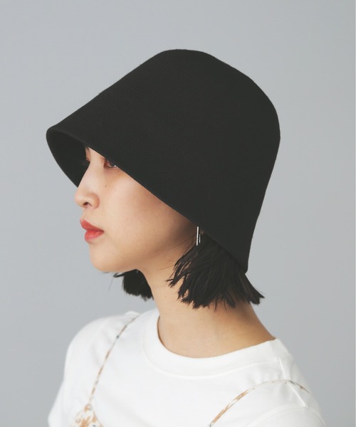 FREE'S MART（フリーズマート）の「◆サーモベル型ハット（ハット・レディース・ブラック/ホワイト/ベージュ・ﾌﾘ-）」の20枚目の写真