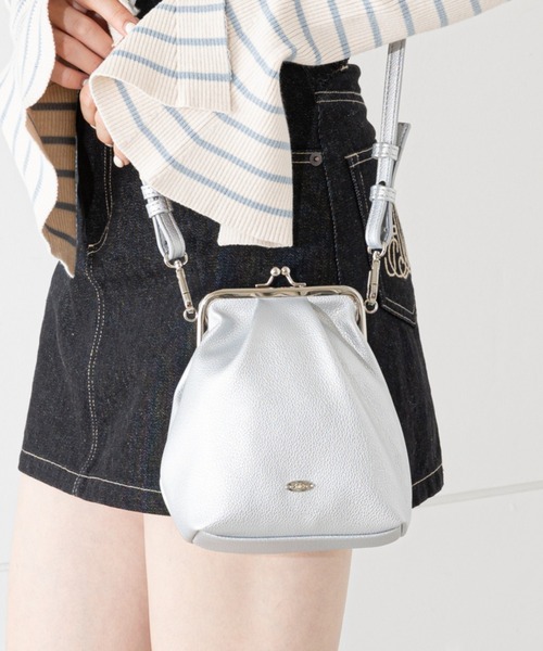 Chico（チコ）の「【SALON by Chico限定】パールハンドルがま口バック