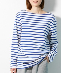 Le temps riche（ルタンリッシュ）の「バスクボーダーロングスリーブTシャツ＜Le temps riche＞（Tシャツ/カットソー）」