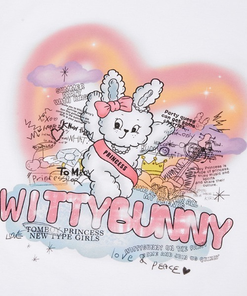 KIRSH（キルシー）の「KIRSH WITTY BUNNY TOMBOY GRAPHIC T