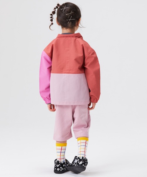 GERRY（ジェリー）の「【GERRY】スタンドウィンドブレーカー/MK-3S06(80～160cm)（ナイロンジャケット・キッズ・グリーン系その他/マスタード/レッド系その他/ブラック/ミント/ブルー系その他/ライトピンク/ダークブルー・100/110/120/90/130/140/150/160/80）」の14枚目の写真