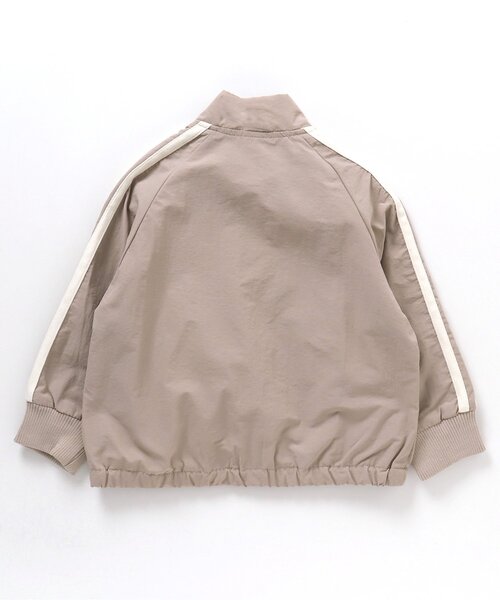 apres les cours（アプレレクール）の「【撥水加工】ゆったりサイドラインブルゾン（ブルゾン・キッズ・ベージュ/エメラルド・120/100/80/130/90/110）」の10枚目の写真