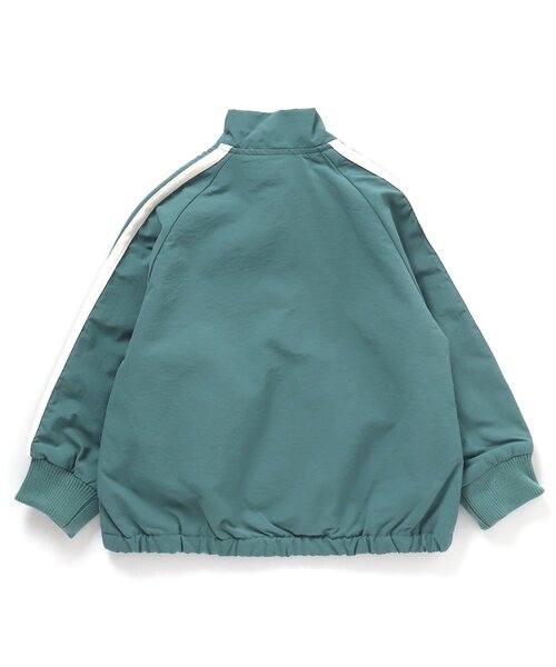 apres les cours（アプレレクール）の「【撥水加工】ゆったりサイドラインブルゾン（ブルゾン・キッズ・ベージュ/エメラルド・120/100/80/130/90/110）」の12枚目の写真