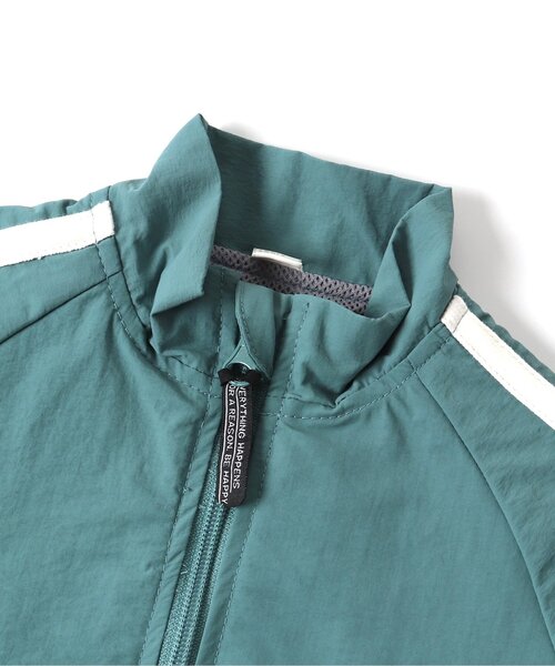 apres les cours（アプレレクール）の「【撥水加工】ゆったりサイドラインブルゾン（ブルゾン・キッズ・ベージュ/エメラルド・120/100/80/130/90/110）」の3枚目の写真