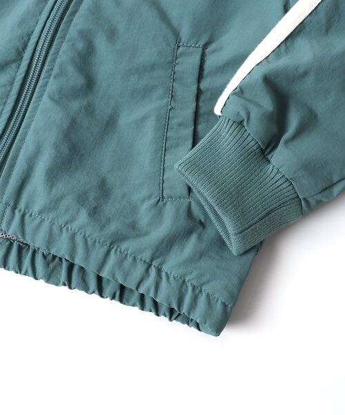 apres les cours（アプレレクール）の「【撥水加工】ゆったりサイドラインブルゾン（ブルゾン・キッズ・ベージュ/エメラルド・120/100/80/130/90/110）」の5枚目の写真