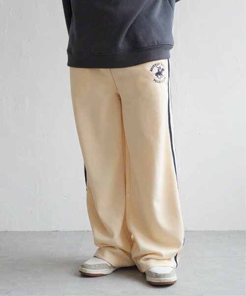 BEVERLY HILLS POLO CLUB（ビバリーヒルズポロクラブ）の「BEVERLY HILLS POLO CLUB ビバリーヒルズポロクラブ トラックパンツ（その他パンツ・メンズ・ネイビー/オフホワイト/グリーン・L/M）」の7枚目の写真