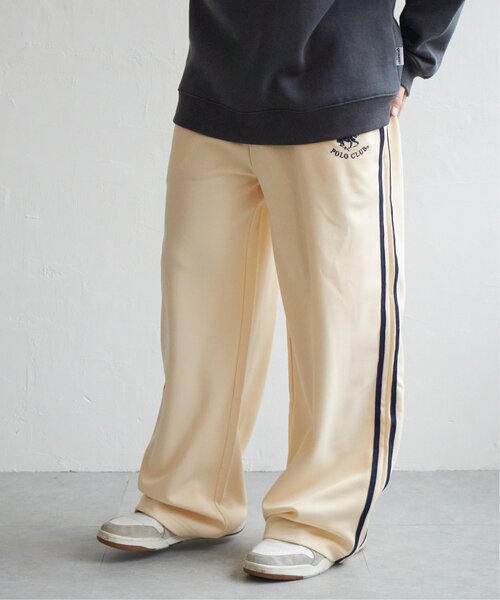 BEVERLY HILLS POLO CLUB（ビバリーヒルズポロクラブ）の「BEVERLY HILLS POLO CLUB ビバリーヒルズポロクラブ トラックパンツ（その他パンツ・メンズ・ネイビー/オフホワイト/グリーン・L/M）」の12枚目の写真