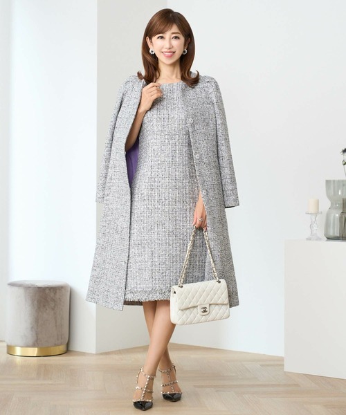 プリマシェレル　ツイード　ワンピースのみ プリマシェレル ツイード ワンピースのみ