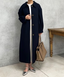 スタンドカラートレンチコート