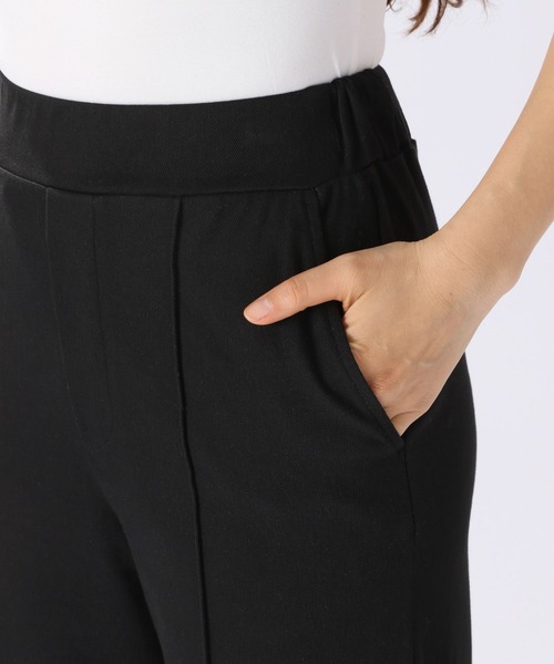 niko and...（ニコアンド）の「マルチストレッチセルフカットパンツ（その他パンツ・レディース・イエロー/マルーン/グリーン/ブラック/サックスブルー・MEDIUM/LARGE）」の12枚目の写真