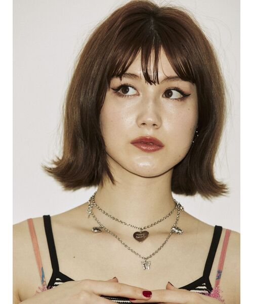 jouetie(ジュエティ)の「シェイクモチーフネックレス(ネックレス・レディース・シルバー/ゴールド・FREE)」の3枚目の写真