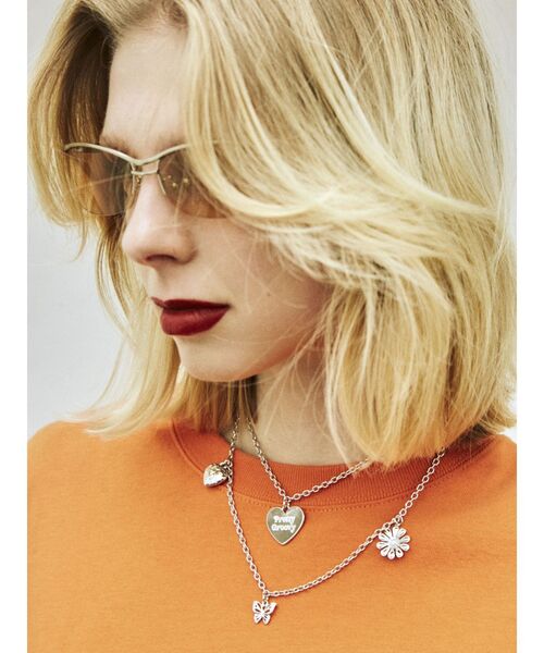 jouetie(ジュエティ)の「シェイクモチーフネックレス(ネックレス・レディース・シルバー/ゴールド・FREE)」の11枚目の写真