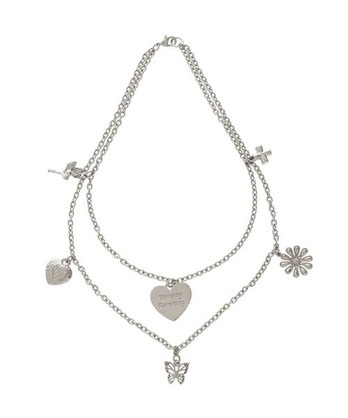 jouetie(ジュエティ)の「シェイクモチーフネックレス(ネックレス・レディース・シルバー/ゴールド・FREE)」の18枚目の写真