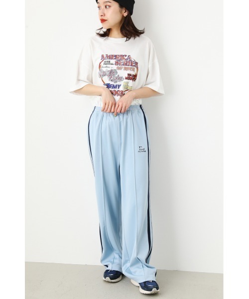 RODEO CROWNS WIDE BOWL（ロデオクラウンズワイドボウル）の「Field Track パンツ（その他パンツ・レディース・ブラック/グリーン/ライトブルー・FREE）」の8枚目の写真