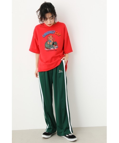 RODEO CROWNS WIDE BOWL（ロデオクラウンズワイドボウル）の「Field Track パンツ（その他パンツ・レディース・ブラック/グリーン/ライトブルー・FREE）」の9枚目の写真