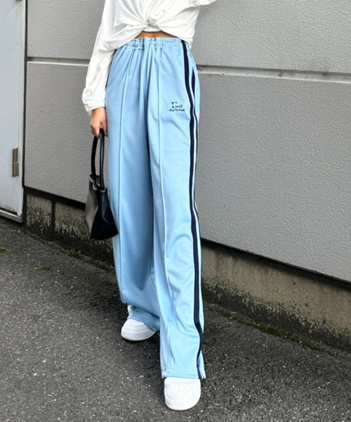 RODEO CROWNS WIDE BOWL（ロデオクラウンズワイドボウル）の「Field Track パンツ（その他パンツ・レディース・ブラック/グリーン/ライトブルー・FREE）」の11枚目の写真