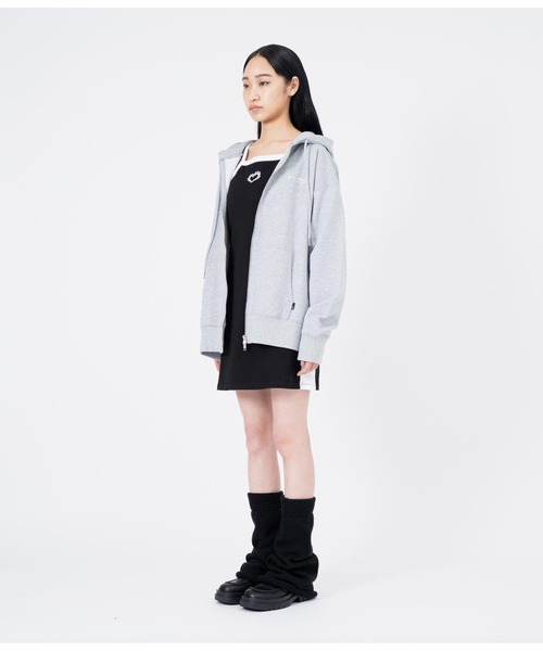 ANLIBERTY ANAP(アンリバティアナップ)の「ANLIBERTYベーシックロゴスウェットジップフーディー【ユニセックス】(パーカー・レディース・グレー/ブラック/ラベンダー・S/M)」の17枚目の写真
