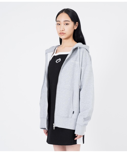 ANLIBERTY ANAP(アンリバティアナップ)の「ANLIBERTYベーシックロゴスウェットジップフーディー【ユニセックス】(パーカー・レディース・グレー/ブラック/ラベンダー・S/M)」の15枚目の写真