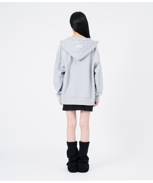 ANLIBERTY ANAP(アンリバティアナップ)の「ANLIBERTYベーシックロゴスウェットジップフーディー【ユニセックス】(パーカー・レディース・グレー/ブラック/ラベンダー・S/M)」の18枚目の写真