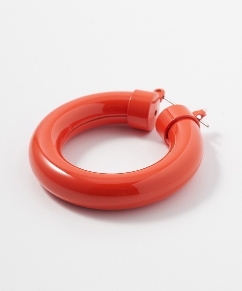 G.V.G.V.（ジーヴィージーヴィー）の「VOLUME HOOP PIERCE（ピアス（両耳用）・レディース・グリーン系その他/オレンジ・ONE SIZE）」の7枚目の写真