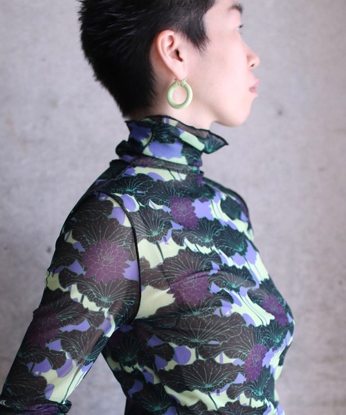 G.V.G.V.（ジーヴィージーヴィー）の「VOLUME HOOP PIERCE（ピアス（両耳用）・レディース・グリーン系その他/オレンジ・ONE SIZE）」の11枚目の写真