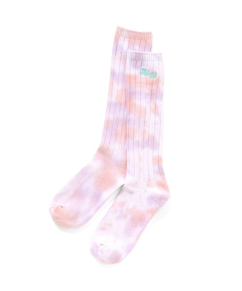 algy（アルジー）の「タイダイルーズソックス（ソックス/靴下・キッズ・ミント/ラベンダー/ピンク・21/24）」の8枚目の写真