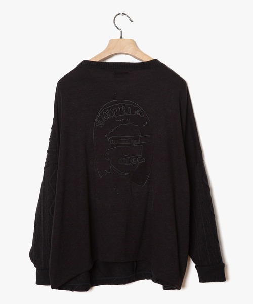 STOF(ストフ)の「STOF/ストフ/Queen Save The Woven Pullover(スウェット・メンズ・ブラック/カーキ・MEDIUM/SMALL)」の14枚目の写真